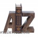 Wrought Studio A to Z Bookends VRKG4702